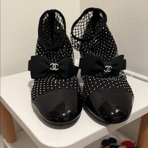 Chanel Crystal Heels